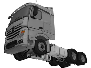 Mercedes-Benz Actros 3D Model