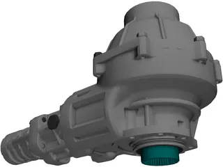 Transfer Gear Box 3D Model