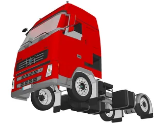 Volvo FH16 (2007) 3D Model
