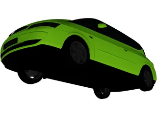 Renault Avantime (2001) 3D Model