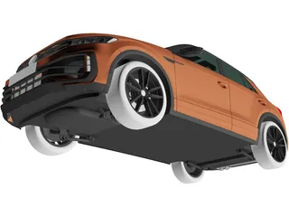 Volkswagen T-Roc R-Line 3D Model