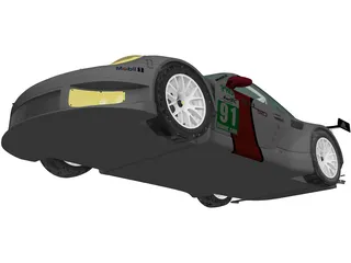 Porsche 911 RSR (2013) 3D Model