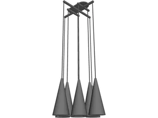 Flos Fucsia Pendant 3D Model