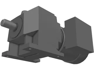 Nord Gear Motor sk172 63S 3D Model