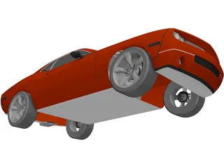 Dodge Challenger (2009) 3D Model