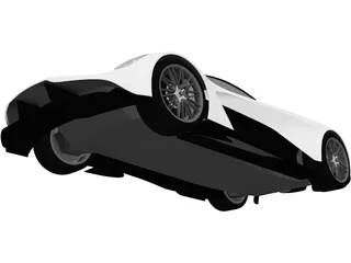 Aston Martin Valhalla (2020) 3D Model