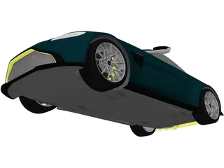 Aston Martin Vantage AMR (2020) 3D Model