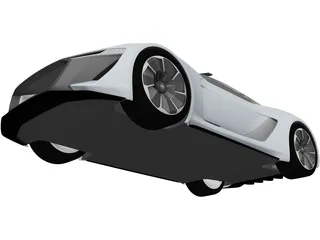 Audi PB 18 e-tron (2018) 3D Model