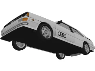 Audi Quattro (1980) 3D Model