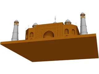 Taj Mahal 3D Model