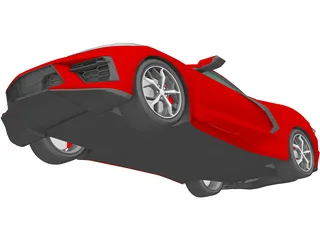 Chevrolet Corvette C8 Stingray (2020) 3D Model