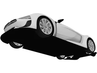 Citroen GT (2008) 3D Model