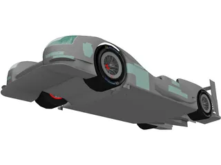 Porsche 919 3D Model