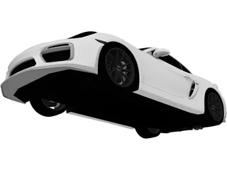 Porsche Cayman GT4 (2015) 3D Model