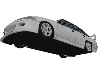 Holden Commodore Touring (1993) 3D Model