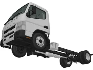 Mitsubishi Fuso Canter 515 SuperLow CityCab (2019) 3D Model