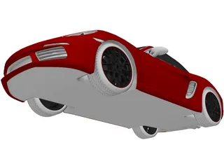 Porsche 718 Boxster S (2017) 3D Model