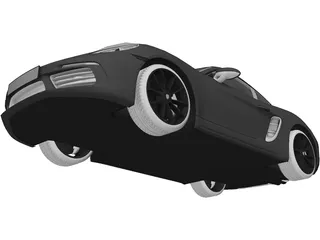 Porsche 718 Cayman S (2017) 3D Model