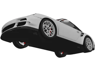 Porsche 911 Turbo (2010) 3D Model