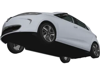 Renault ZOE (2013) 3D Model