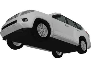 Toyota Land Cruiser Prado (2010) 3D Model
