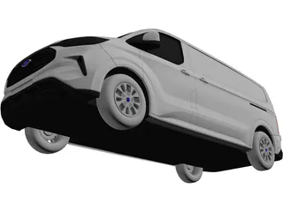 Ford Transit Custom Trend (2024) 3D Model