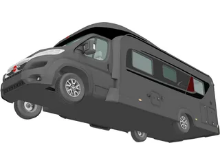 Burstner Ixeo IT 734 G (2016) 3D Model