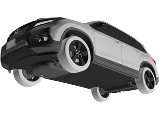 Honda Passport (2019) 3D Model