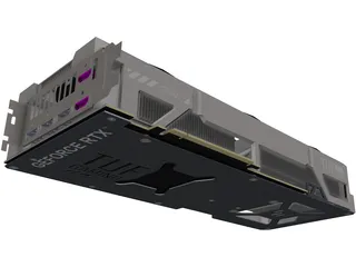 ASUS TUF GeForce RTX 5070 Ti 3D Model