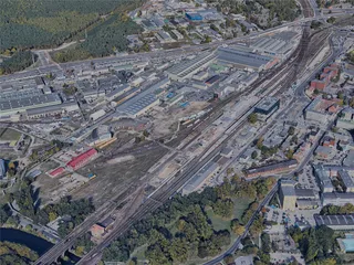 Bydgoszcz City, Poland (2023) 3D Model