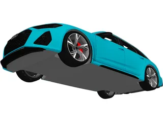 Audi RS6 Avant (2020) 3D Model