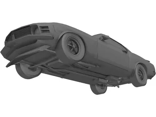 Ford Mustang Boss 302 3D Model