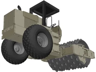 Compactor 3D Model