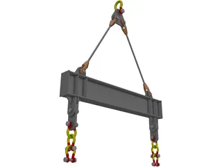 Spreader Beam 3D Model