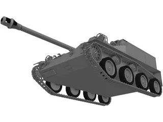ASU-57 3D Model