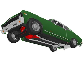 Chevrolet Nova SS (1969) 3D Model