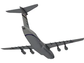 Lockheed C-5 Galaxy 3D Model