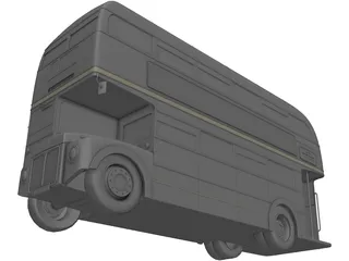 London Bus 3D Model