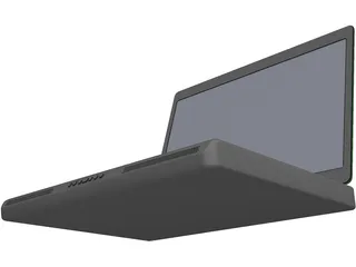 Dell M90 15 inch Laptop Computer 3D Model