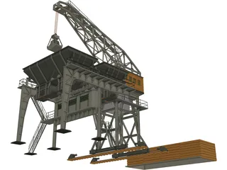 Crane 3D Model