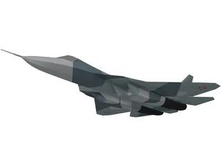 Sukhoi T-50 (2011) 3D Model