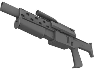 Rifle 3D Model