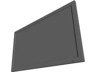 Plasma Screen 3D Model