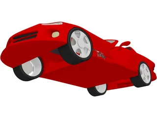 Dodge Viper Concept 3D Model