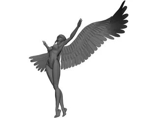 Angel 3D Model