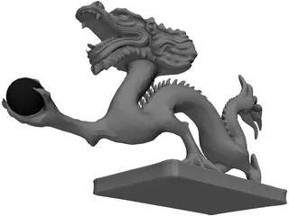 Chinese Dragon 3D Model