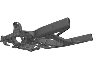 GMT360 Front Frame Assembly 3D Model