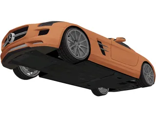 Mercedes-Benz SLS AMG 3D Model