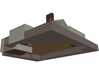 House Building 3D Model