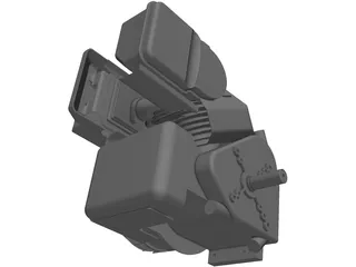 Briggs&Stratton Baja Engine 3D Model